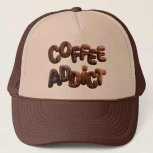 Kaffee-Süchtiger Trucker Hut Lustiges Kaffee-Liebh Truckerkappe