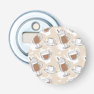 Kaffee, süßes Muster Flaschenöffner