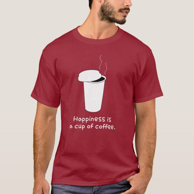 Kaffee T-Shirt (Vorderseite)