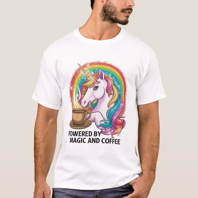 Kaffee T-Shirt (Vorderseite)