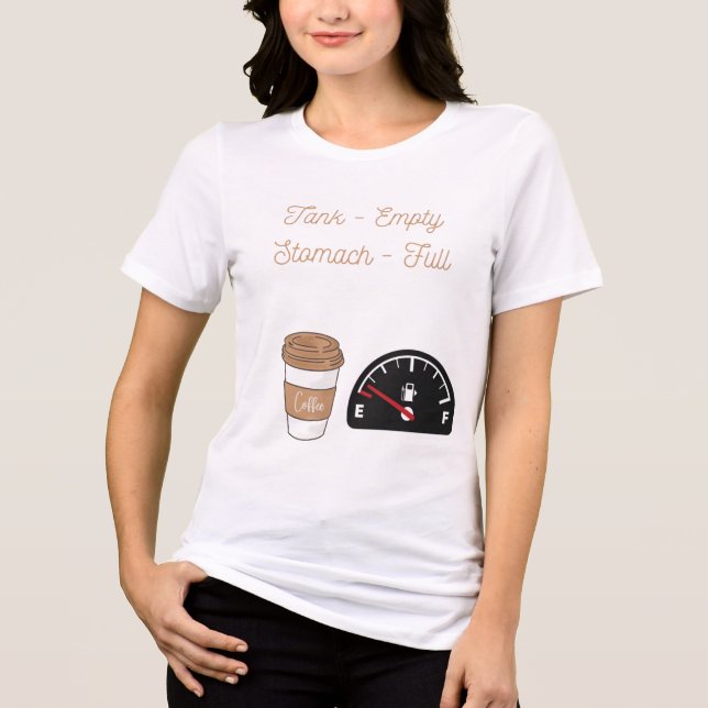 Kaffee-T - Shirt (Vorderseite)