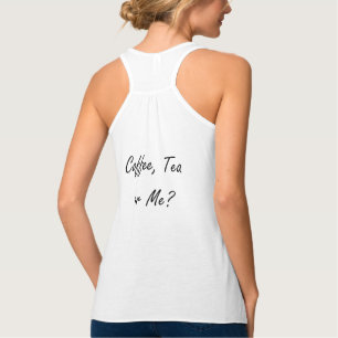 Kaffee-Tank-Top-Shirt Tank Top