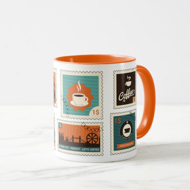 Kaffee Tasse (VorderseiteRechts)