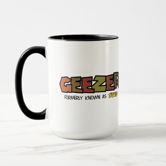 Kaffee-Tasse 15 oz "Alte Oma" Tasse (Links)