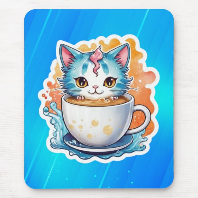 Kaffee-Tasse-94678 Mousepad (Vorne)