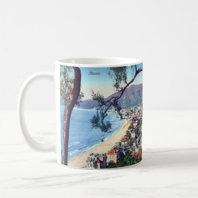 Kaffee-Tasse - Alassio, Italien Kaffeetasse (Links)