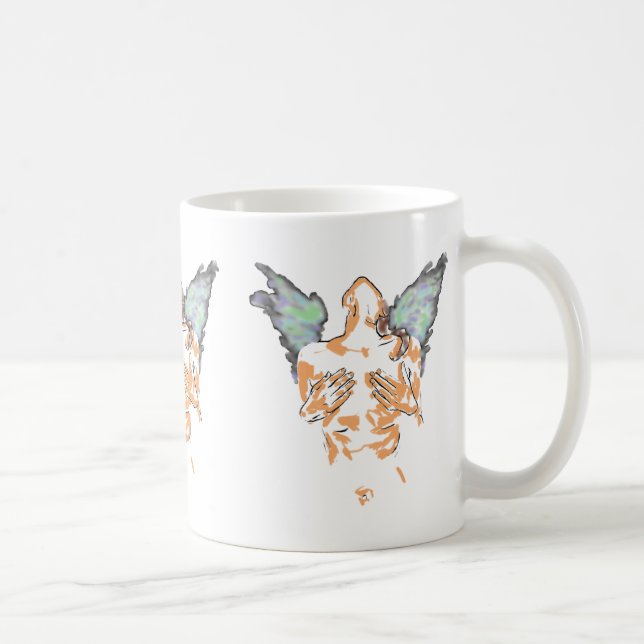KAFFEE TASSE ANGEL WINGS (Rechts)