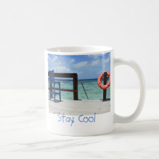 Kaffee-Tasse, bleibe cool Tasse