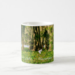 Kaffee-Tasse - Caddo Lake Cypress & Bird-001 Tasse