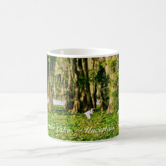 Kaffee-Tasse - Caddo Lake Cypress & Bird-001 Tasse