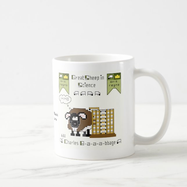 Kaffee-Tasse Charless B-a-a-a-bbage Kaffeetasse (Rechts)