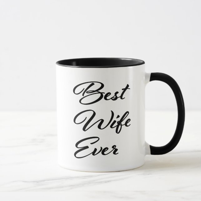 Kaffee-Tasse der besten Frauen der Ehefrau Tasse (Rechts)