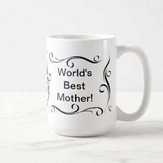 "Kaffee-Tasse der besten" Mutter der Welt Tasse