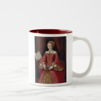 Kaffee-Tasse der Königin-Elizabeth Zweifarbige Tasse