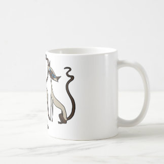 Kaffee-Tasse der siamesischen Katzen Kaffeetasse