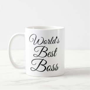 Kaffee-Tasse des besten Chefs der Welt stilvolle Kaffeetasse