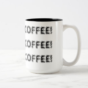 KAFFEE Tasse des KAFFEE-COFEE - besonders