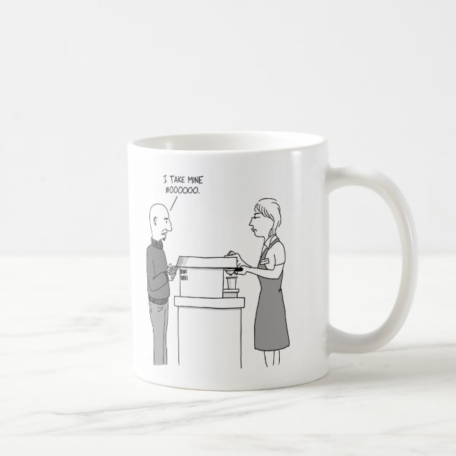 Kaffee-Tasse des Netzdesigners Kaffeetasse (Rechts)