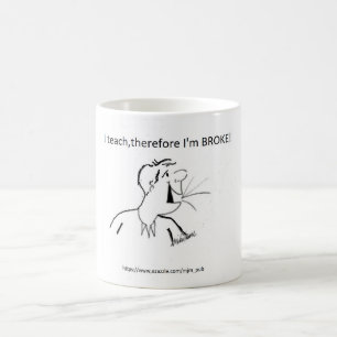 Kaffee Tasse, die ich lehre Kaffeetasse