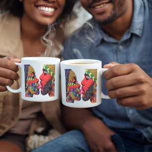 Kaffee-Tasse 'Die Kunst des Quiltens feiern' Kaffeetasse