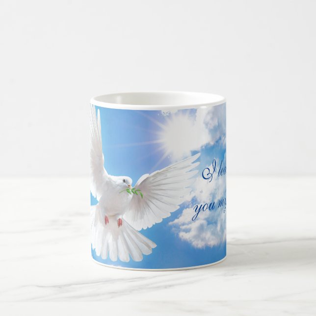 Kaffee Tasse Dove Peace (Mittel)