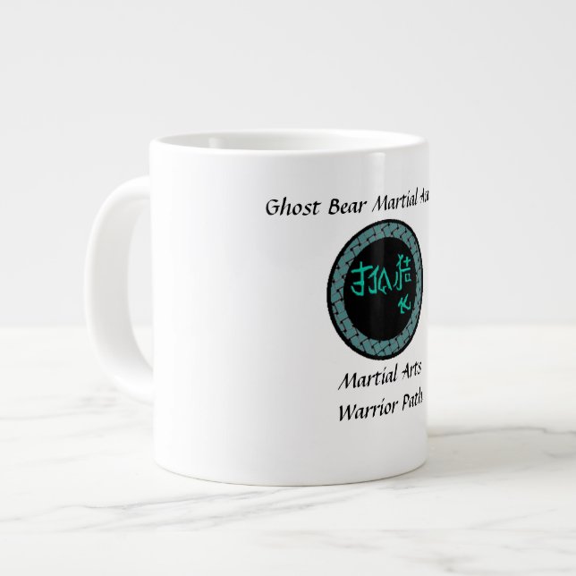 Kaffee-Tasse für Geist-Bärn-Kriegsakademie Jumbo-Tasse (Vorderseite Links)
