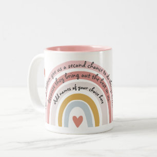 Kaffee-Tasse für Oma Zweifarbige Tasse