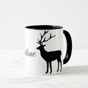 Kaffee Tasse-Gelbsteine-Hirsch Tasse