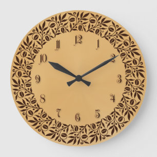 KAFFEE-TASSE GROßE WANDUHR
