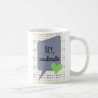 Kaffee-Tasse - he, Soulmate - für sie - für ihn Kaffeetasse