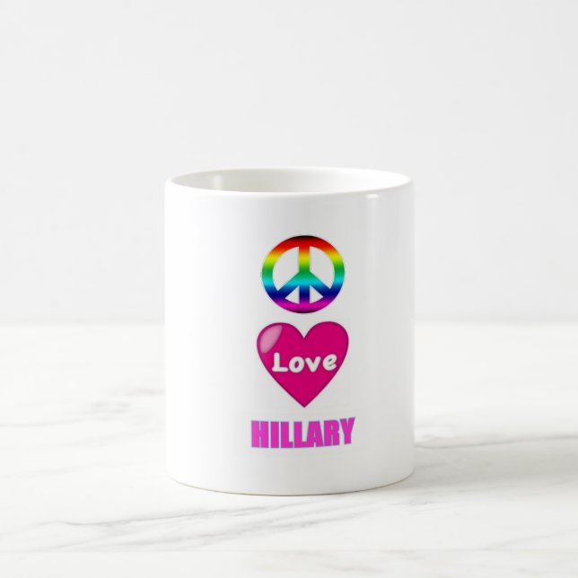 Kaffee-Tasse Hillary Clinton Tasse (Mittel)