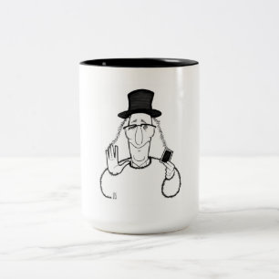 Kaffee-Tasse Juans Tamariz Zweifarbige Tasse