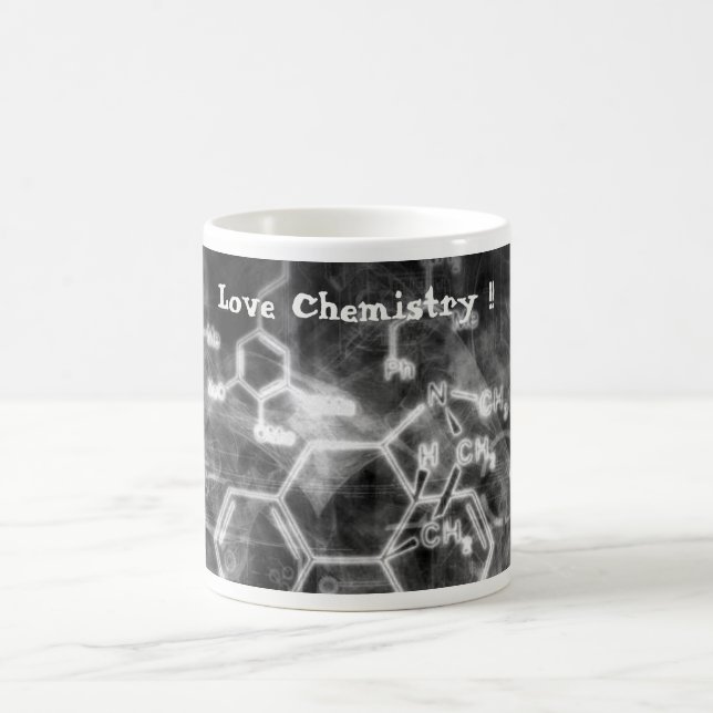 Kaffee-Tasse - Liebe-Chemie Tasse (Mittel)