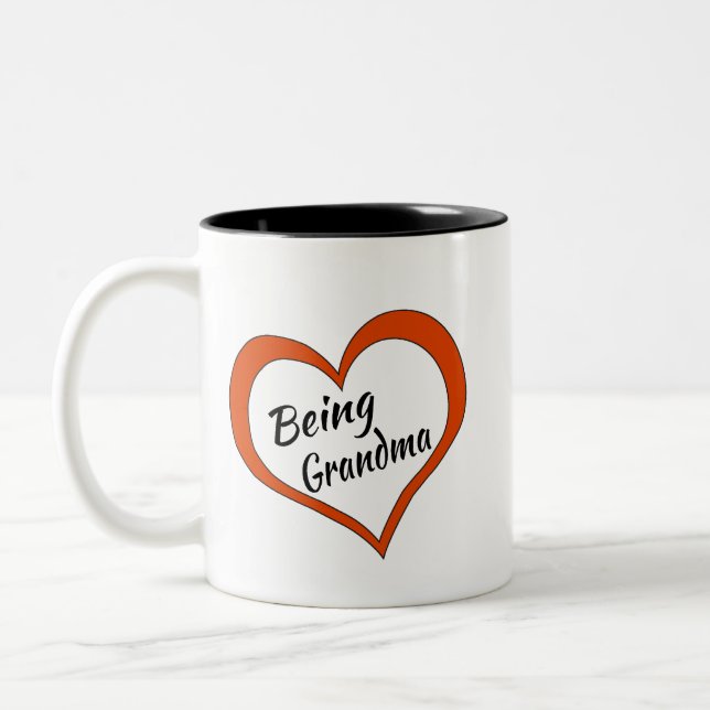 Kaffee Tasse Liebe ist Oma (Links)