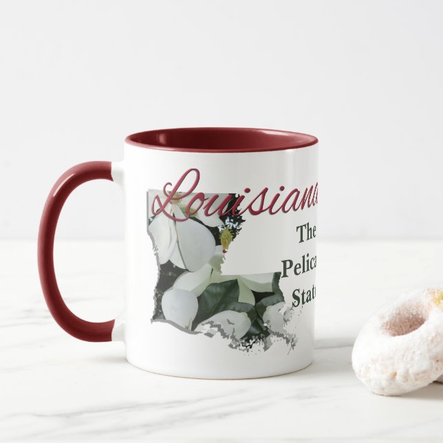 Kaffee-Tasse - LOUISIANA Tasse (Mit Donut)