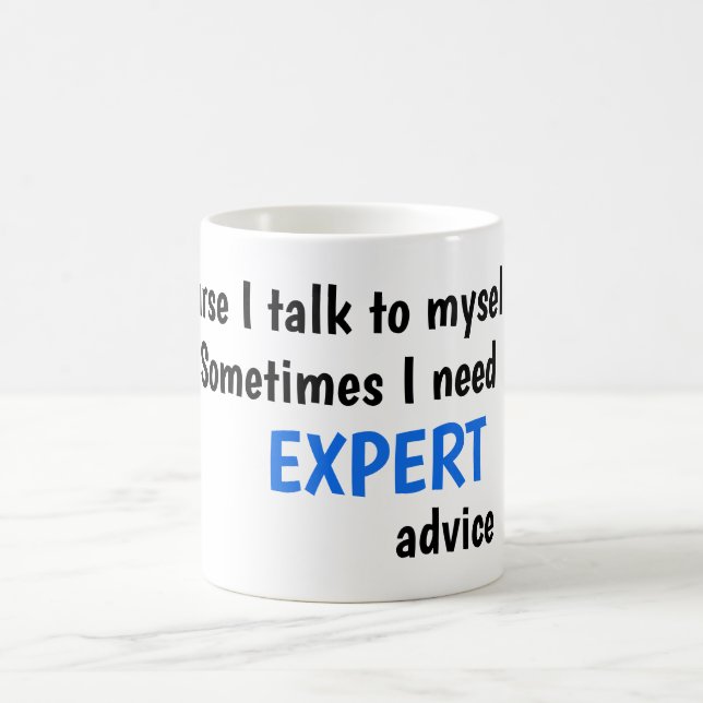 Kaffee-Tasse mit Funny-Sprichwort Kaffeetasse (Mittel)