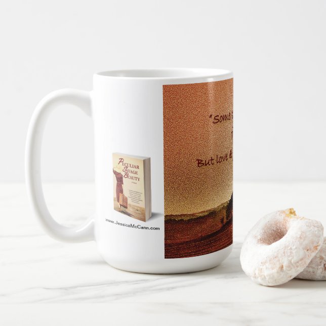 Kaffee-Tasse mit inspirierend Angebot über Kunst Kaffeetasse (Mit Donut)