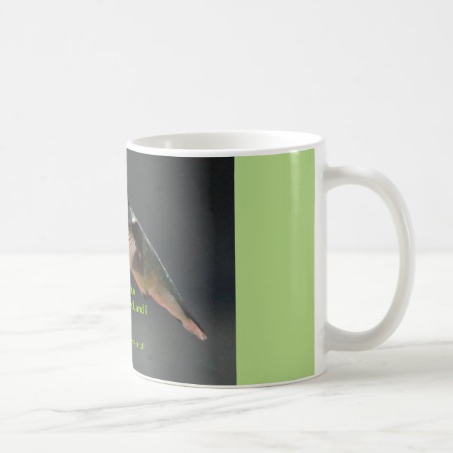 Kaffee-Tasse mit Kolibri… Erholung Kaffeetasse (Rechts)