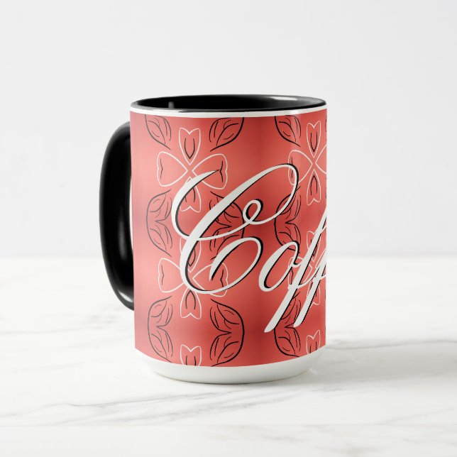 Kaffee-Tasse mit Korallenriff Tasse (Vorderseite Links)