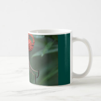 Kaffee-Tasse mit orange gepunkteter Lilie Kaffeetasse