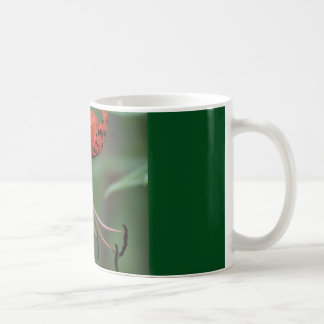 Kaffee-Tasse mit orange gepunkteter Lilie Tasse