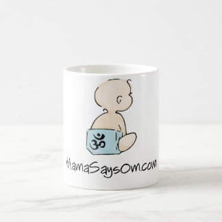 Kaffee-Tasse Mutter-Says OM (Junge) Tasse