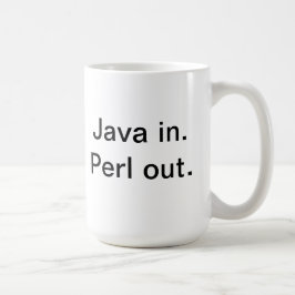 Kaffee-Tasse Perl-Programmierers Kaffeetasse