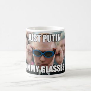 Kaffee-Tasse Präsidenten-Putin MEME Kaffeetasse