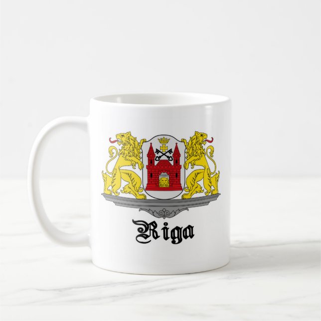 Kaffee-Tasse Rigas Lettland Tasse (Links)