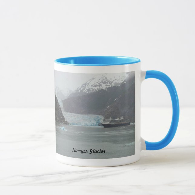 Kaffee-Tasse, Sawyer-Gletscher Tasse (Rechts)