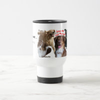 Kaffee Tasse-Schüsse der Hunde, HundeLiebe…