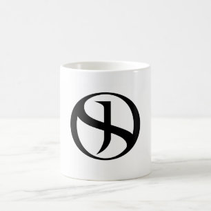 Kaffee-Tasse - schwarzer Griff Verwandlungstasse