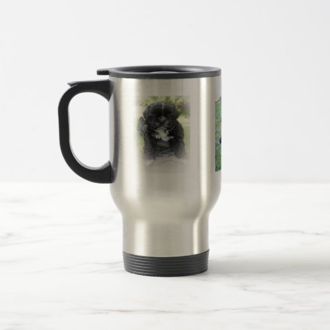 Kaffee-Tasse Shih Tzu Reisebecher (Links)