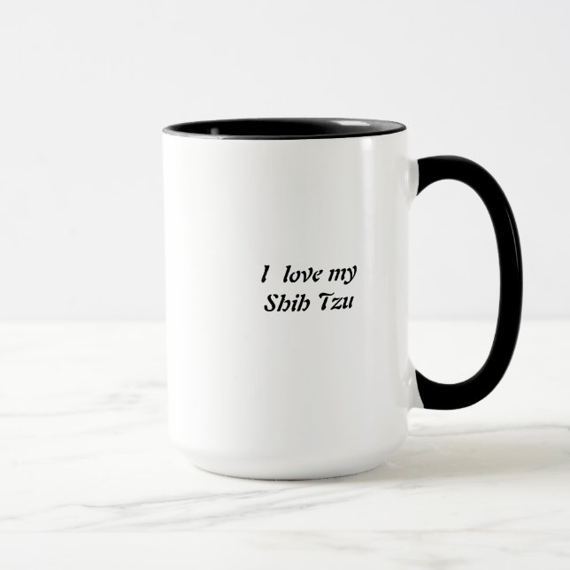 Kaffee-Tasse Shih Tzu Tasse (Rechts)